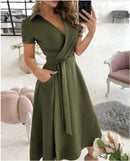 Elegant Summer Off The Shoulder Tie Up Dress - Perfect for Any Occasion!