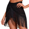 Beach Bikini Cover Up Solid ,Beach Beauty Essential: Tassel Pareo Scarf